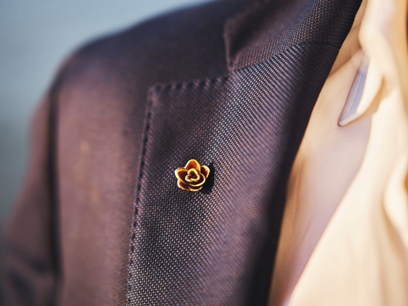 Designer Lapel Pins & Luxury Men's Suit Pins | Fils Unique