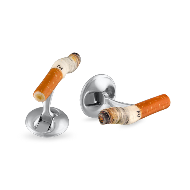 FU Cigarette Cufflinks