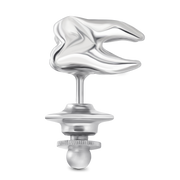 Pin called Tooth Lapel Pin handmade by Fils Unique