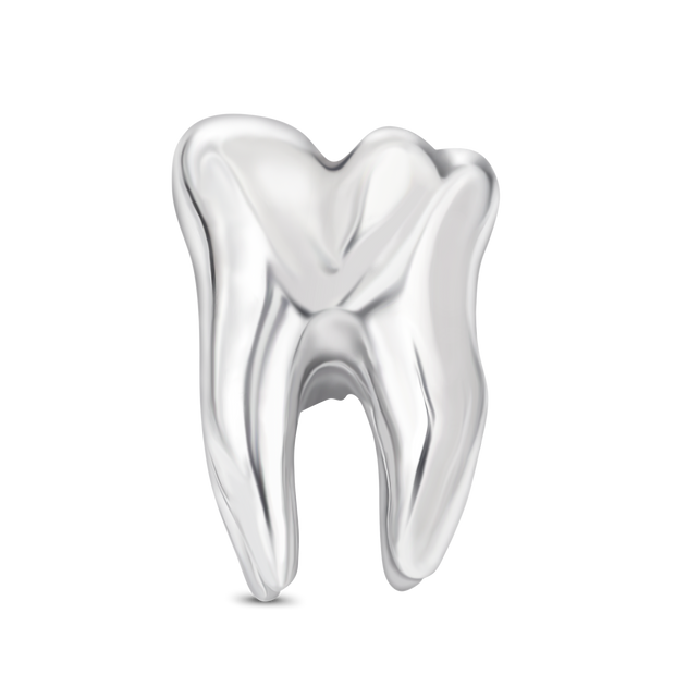 Pin called Tooth Lapel Pin handmade by Fils Unique
