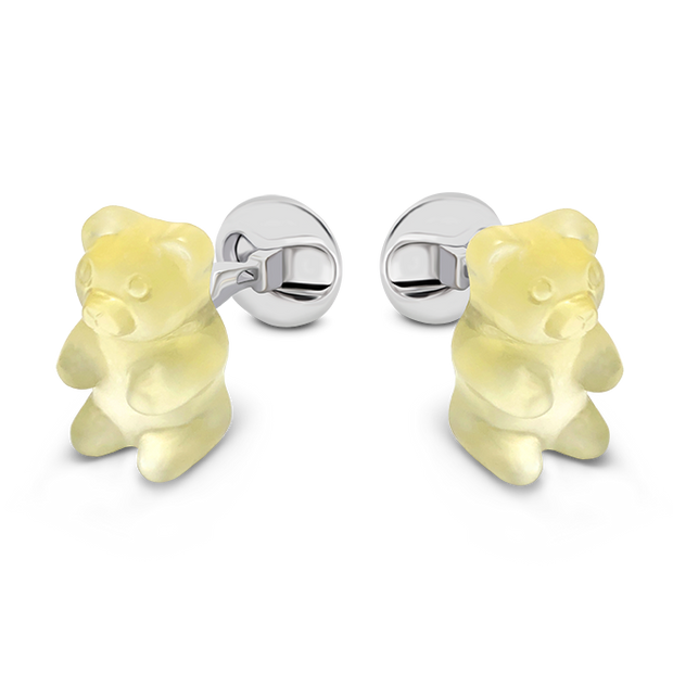 Cufflinks called The Gummy Bear handmade by Fils Unique