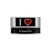 I ❤️ Champlevé Ring