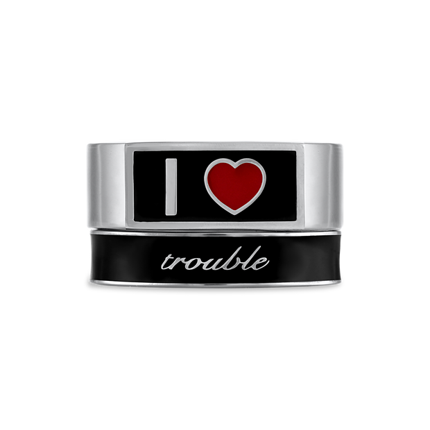I ❤️ Champlevé Ring