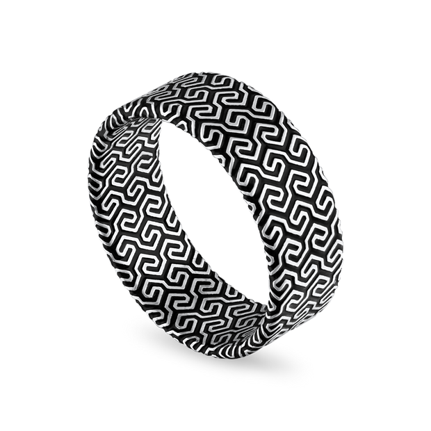 Maze Pattern Ring