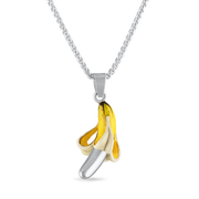 Peeled Banana Necklace