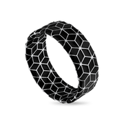 Cube Pattern Ring