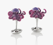 Sixteen Legs (Purple) - Cufflinks for men